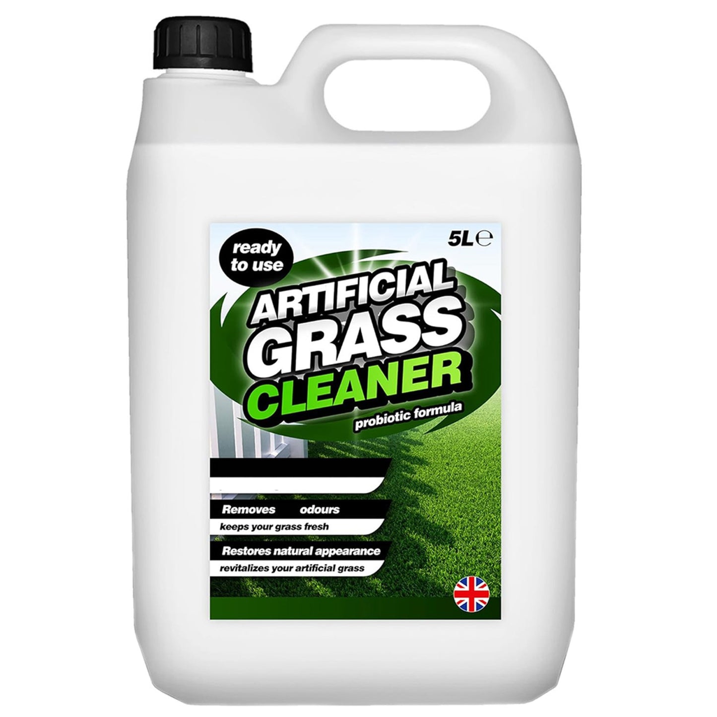 5L Ready To Use Artificial Grass Cleaner Removes Odour Keeps Grass Looking Fresh