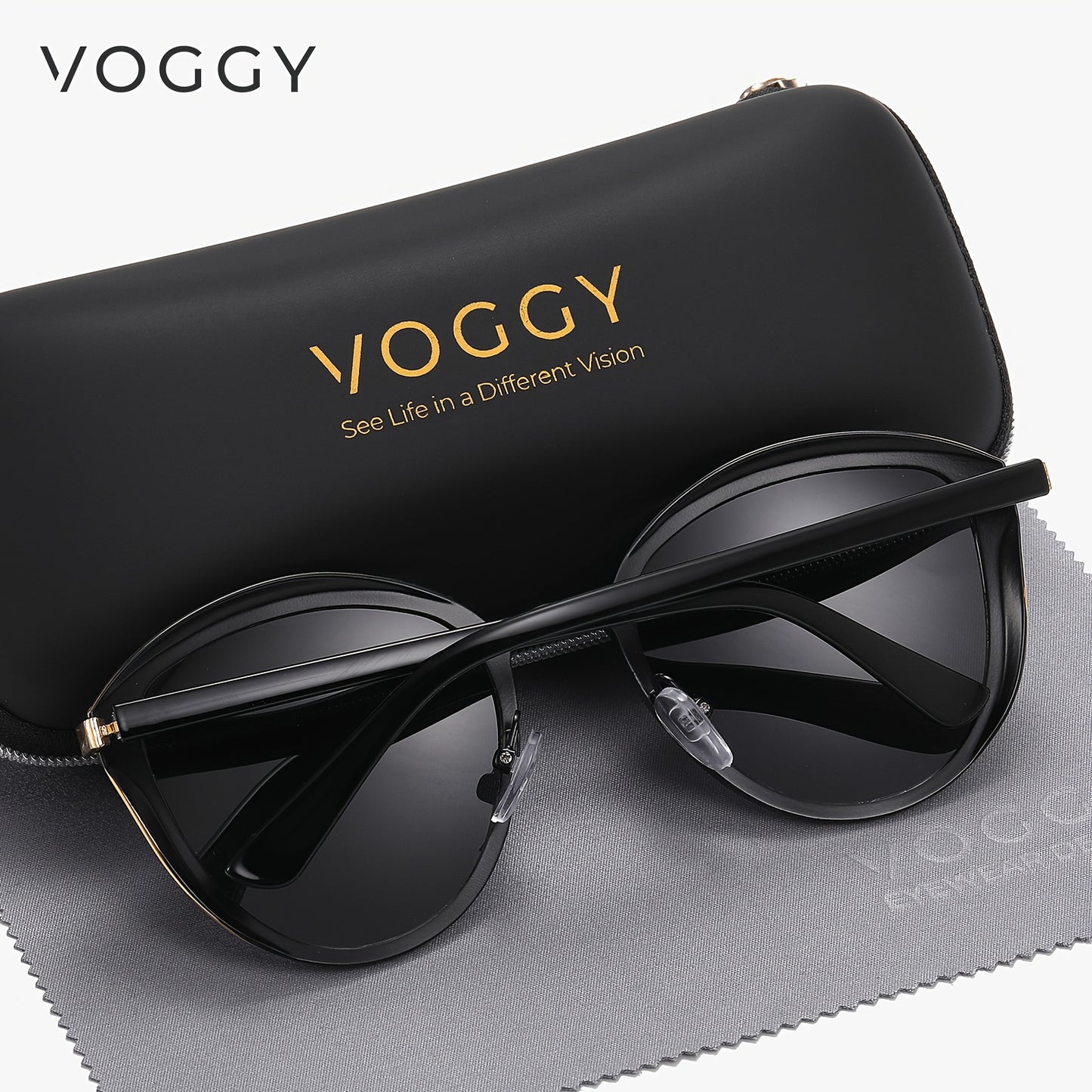 [sunglasses]VOGGY Retro Butterfly Polarized Sunglasses - UV Protection, Metal Frame for Men & Women - Perfect for Driving, Hiking, Cycling, Fishing, Travel & Parties, Gifts