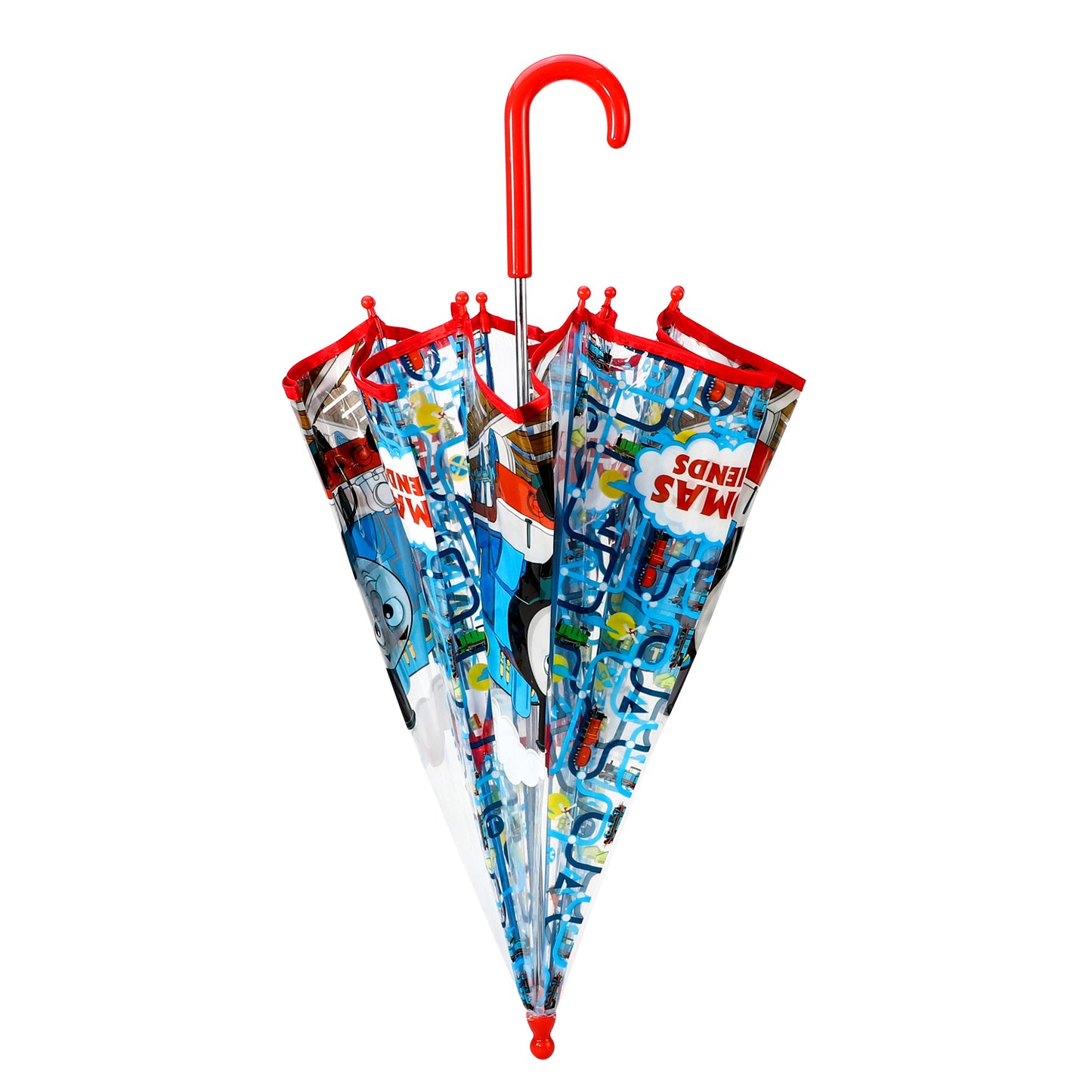 Thomas the Tank Engine Dome Umbrella for Kids Childrens Boys Girls Brolly with Safety Opening
