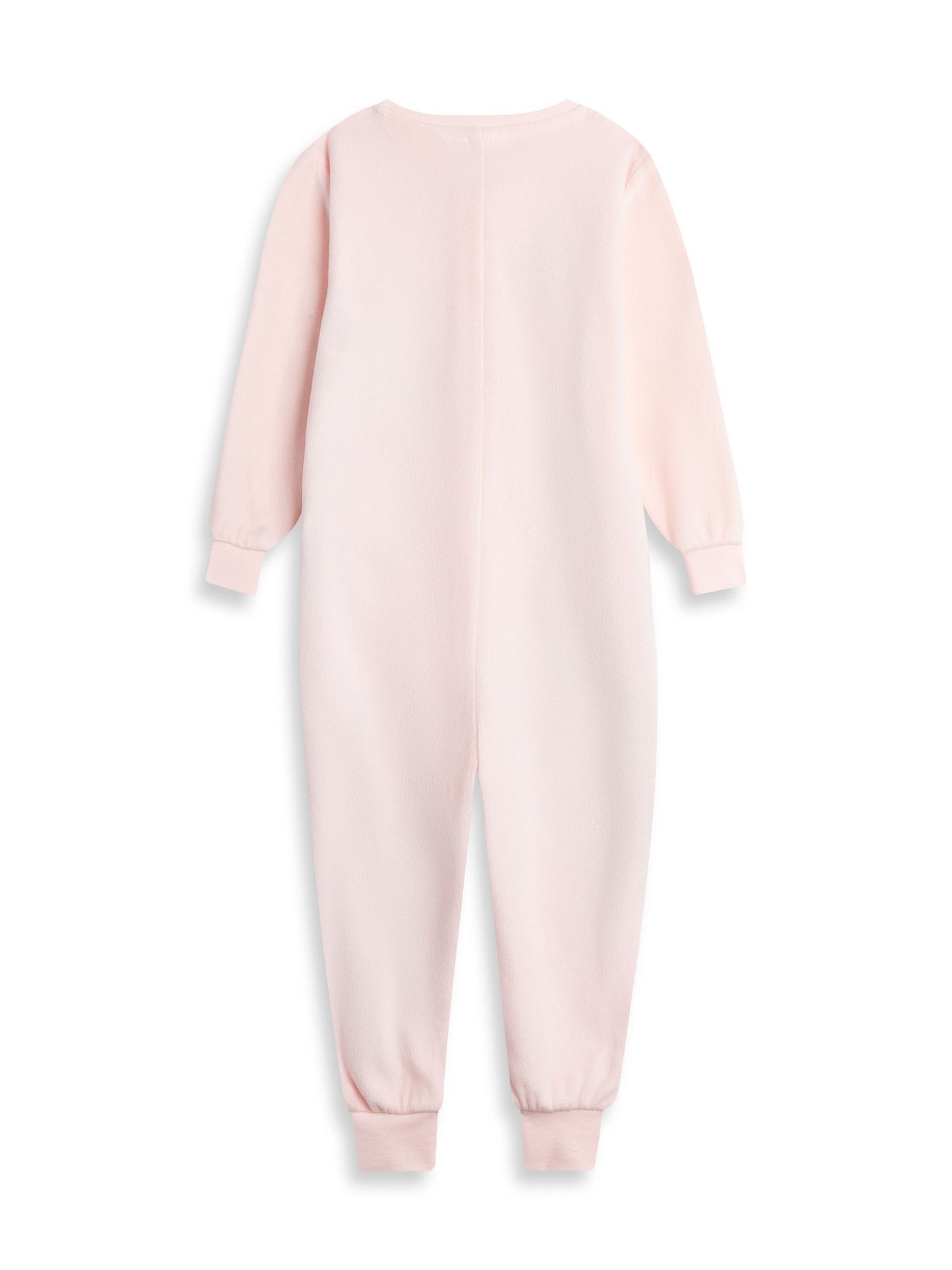 Bluey & Friends Girls Pink Onesie | Long Sleeve Zip-Up Microfleece with Bluey, Bingo, Chloe & Mackenzie | for Kids | Comfy Nightwear | Bluey Merch - 3-4 Years