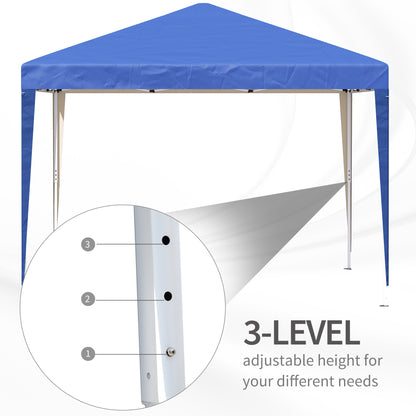 3 x 3 Meters Outdoor Garden Heavy Duty Pop Up Gazebo Marquee Party Tent Wedding Canopy + Carrying Case