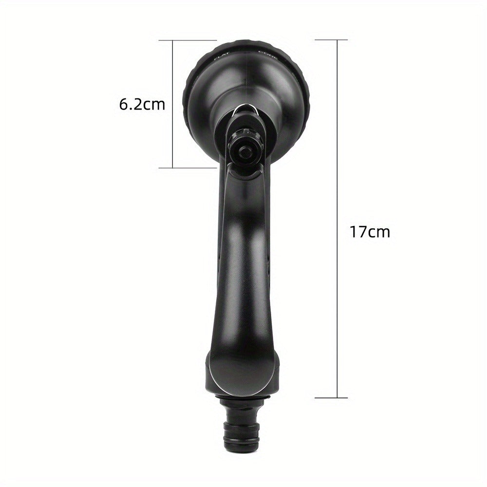 100FT Heavy Duty Flexible Expandable Garden Water Hose Pipe & Rugged Spray Gun Black