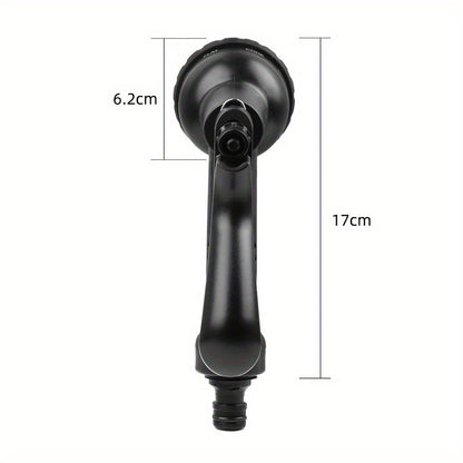 100FT Heavy Duty Flexible Expandable Garden Water Hose Pipe & Rugged Spray Gun Black