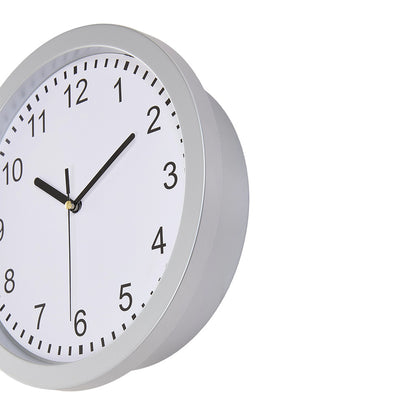 1PC multi-functional clock wall clock with fun thick frame and durable gold/white clock, 25*25*7CM