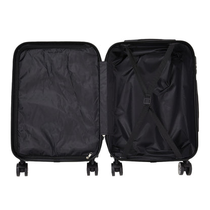 20 Inch Travel Suitcase with Spinner Wheels, Durable Hardshell Carry on Luggage for Business Trips & Weekend Getaways, Lightweight Rolling Luggage for Men & Women, Fashion Luggage