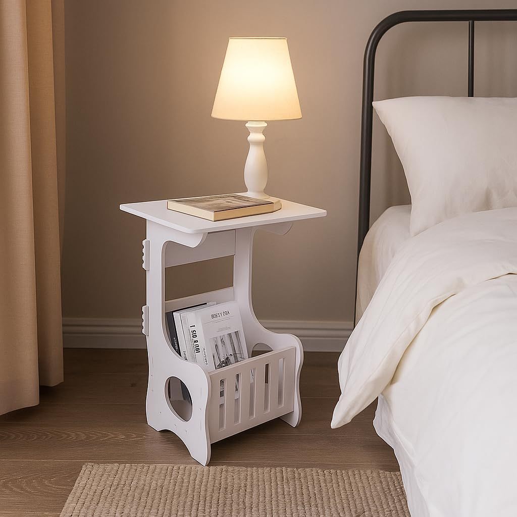 Bedside Tables Bedside Drawers Cabinet Side End Table Nightstand Storage Organizer Home Stand for Home Bedroom