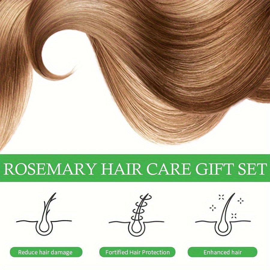 EELHOE Rosemary Hair Care Gift Set – Three-Piece Option