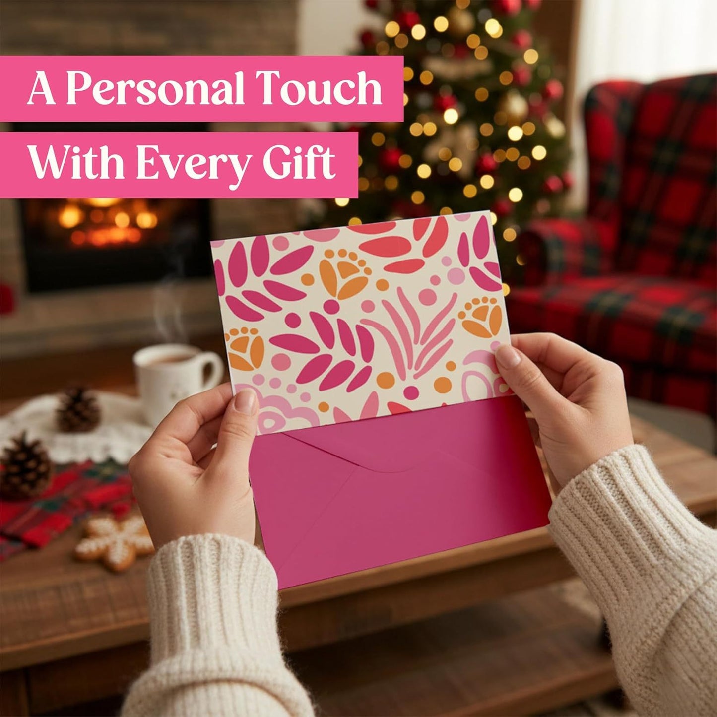 Gift Set for Her - Birthday Pamper Gifts for Women with 500ml Hot Water Bottle, Socks, Candle, Sleep Mask & Best Wishes Card, Self Care Box, Gifts for Mum, Mother's Day Gift Set