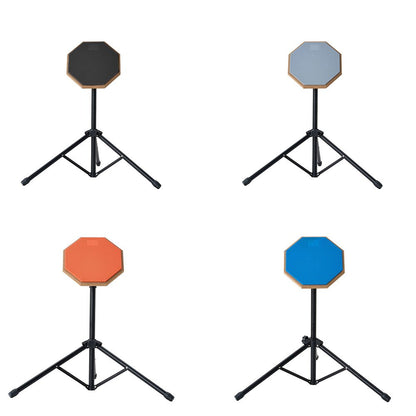 7.87-inch Mute Drum Practice Pad Set with Drum Pad and Portable Bag, Suitable for Drummers' Rehearsals and Beginner Practice