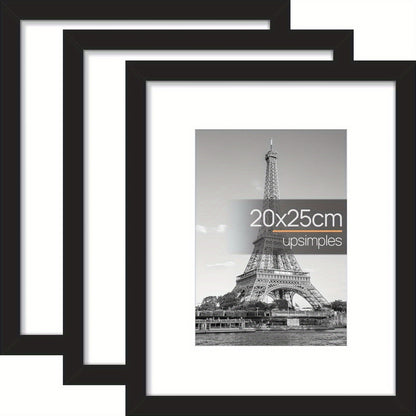 3 Pack Black 8x10 Inch/20×25cm Picture Frame, Wall Hanging Photo Frame, Photo Frame For Home & Wall Decor