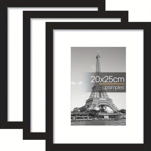 3 Pack Black 8x10 Inch/20×25cm Picture Frame, Wall Hanging Photo Frame, Photo Frame For Home & Wall Decor