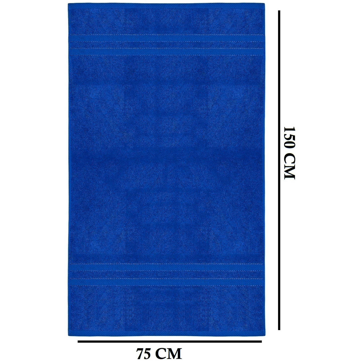 4 X Large Jumbo Bath Towels 100% Egyptian Cotton -75 x 150 cm- Soft Quick Dry Hotel Spa Big Bathroom Towels Set