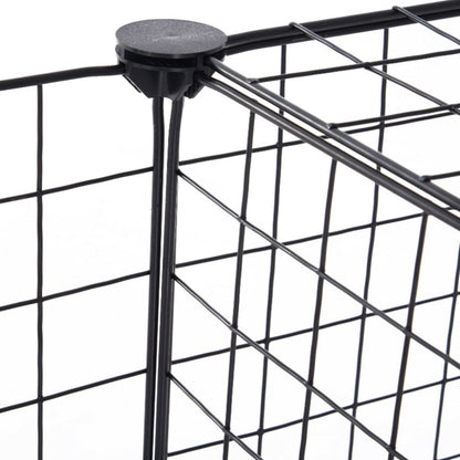 twelve-panel metal pet playpen - alternate angle 18
