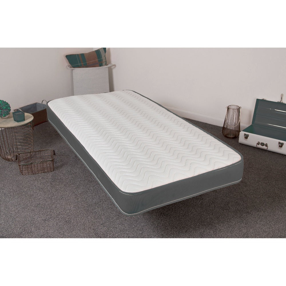 Hybrid Spring Mattress 18CM Deep Memory Foam Open Coil Kids Single Double King All Sizes UK Made BS7177