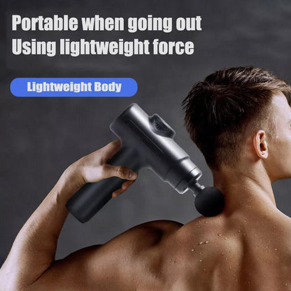 Mini Portable Muscle Relaxation Neck Massager, Fascia Gun, Mini Portable Muscle Relaxation Neck Massager with Lithium Battery, USB Charged, Neck Massager, Professional-Grade Fascial Gun for Whole Body Massage, USB Charged, Massage Device, Compact Design,