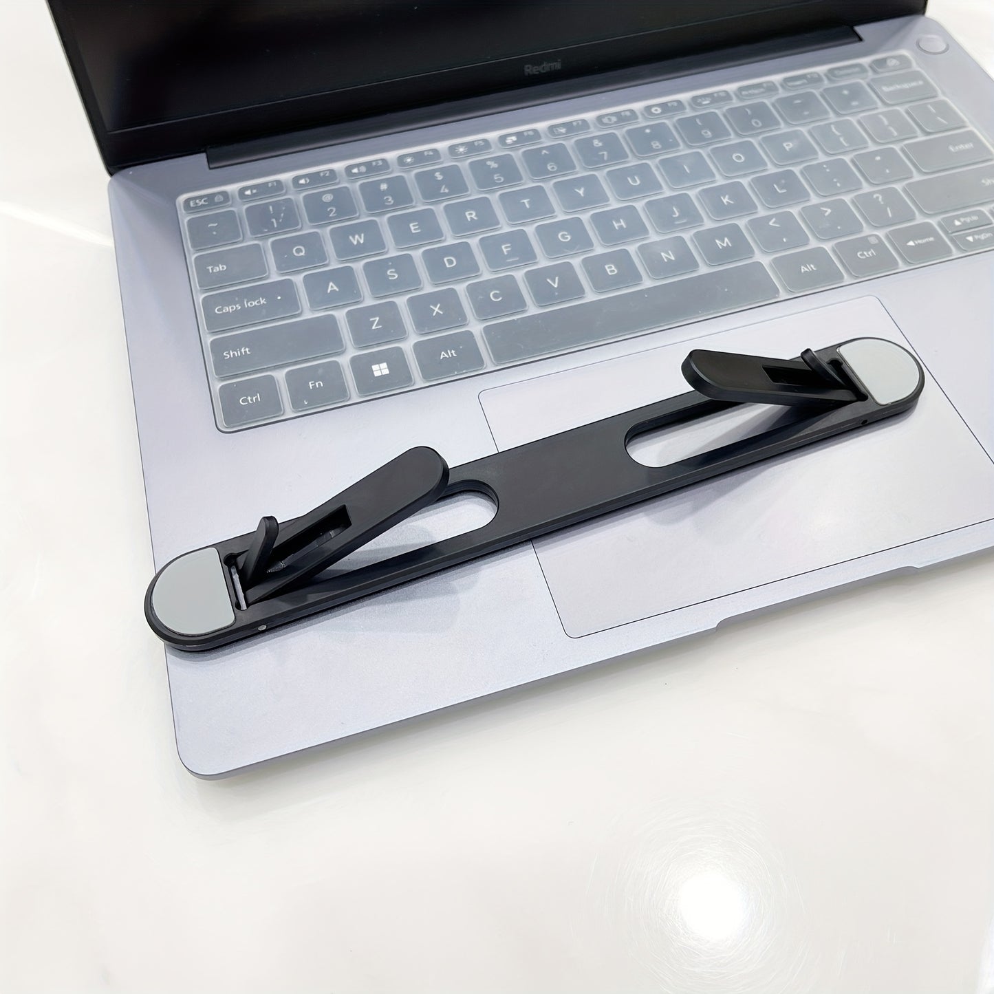 Laptop Stand, Keyboard Stand, Tablet Stand, Adjustable and Foldable, Heat Dissipation Design, Lightweight Material, Adjustable Height, Improved Viewing Angle, Suitable for Home, Office, Dormitory, Car Travel, Holiday Gift