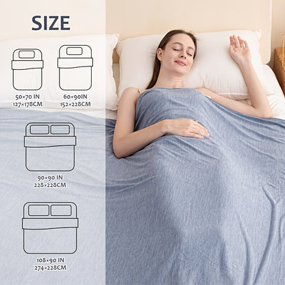 Arc-Chill 3.0 Cooling Blanket for RV Travel, Ultra Soft Lightweight Summer Cooling Throw, Breathable Cold Touch Fabric for Hot Sleepers, Night Sweats, Bed, Couch, All Season, Machine Washable
