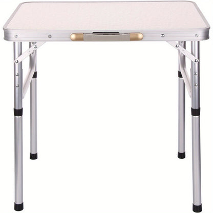 Small Folding tables Picnic Table Aluminium Folding Camping Table Garden Table for Indoor Outdoor Home Party and Camping 44.5x57x60cm