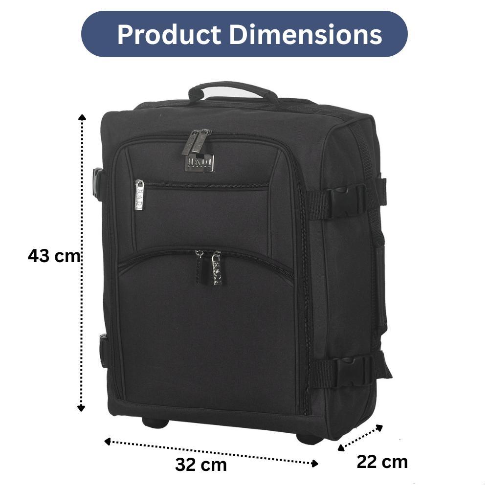 Ryanair Cabin Bag 45x35x20cm Easy Jet Under Seat Hand Luggage Suitcase Carry bag