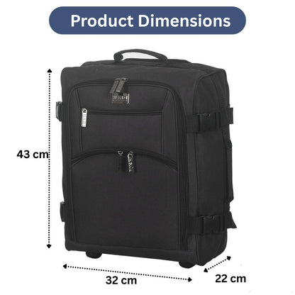 Ryanair Cabin Bag 45x35x20cm Easy Jet Under Seat Hand Luggage Suitcase Carry bag