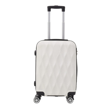 20 Inch Travel Suitcase with Spinner Wheels, Durable Hardshell Carry on Luggage for Business Trips & Weekend Getaways, Lightweight Rolling Luggage for Men & Women, Fashion Luggage