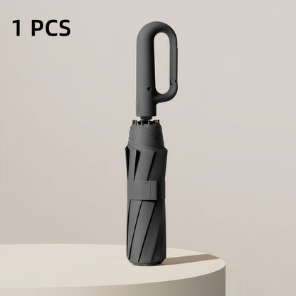 Fully Automatic Buckle Folding Umbrella, 2 Discounted Sets, And Shading, Suitable for Men And Women, Travel Umbrella, with a Diameter of 106Cm/41.2-Inch When Opened, Sturdy And Durable, Personalized High-Quality Umbrella