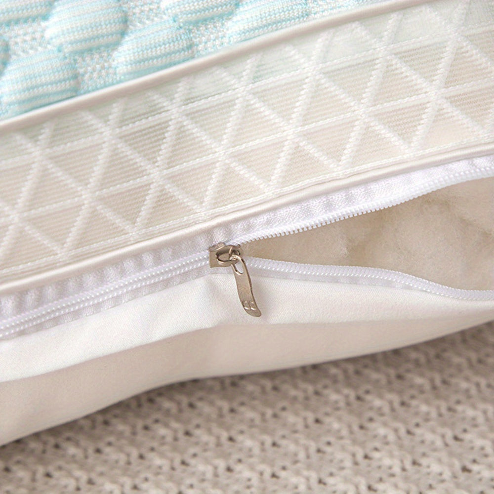 2pcs Cool and Breathable Tofu Pillow - Relax the Neck Support, Enjoy a Comfortable Sleep at Home, in the Bedroom or in the Hotel - Perfect Holiday Gift