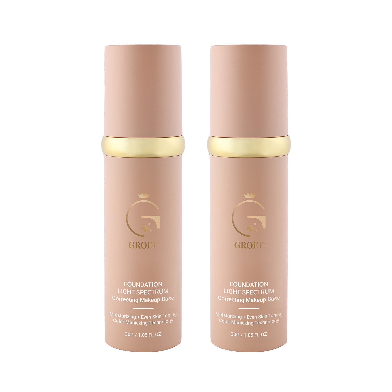 Foundation & Concealer with Water-Resistant, 25ml for practical home use