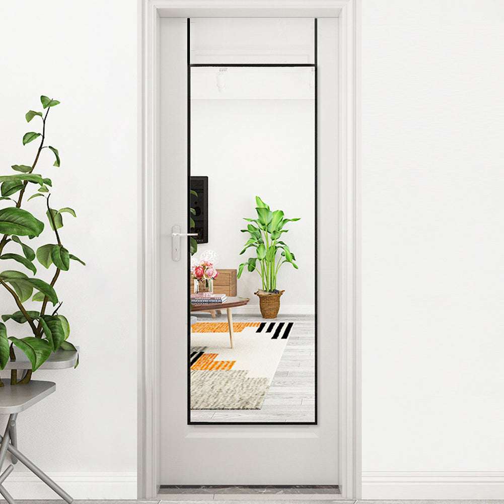 78cm Long Mirror Full Length Over Door Hanging Mirror Wall Bedroom Dressing Room Glass Mirror Half Full Body Mirror