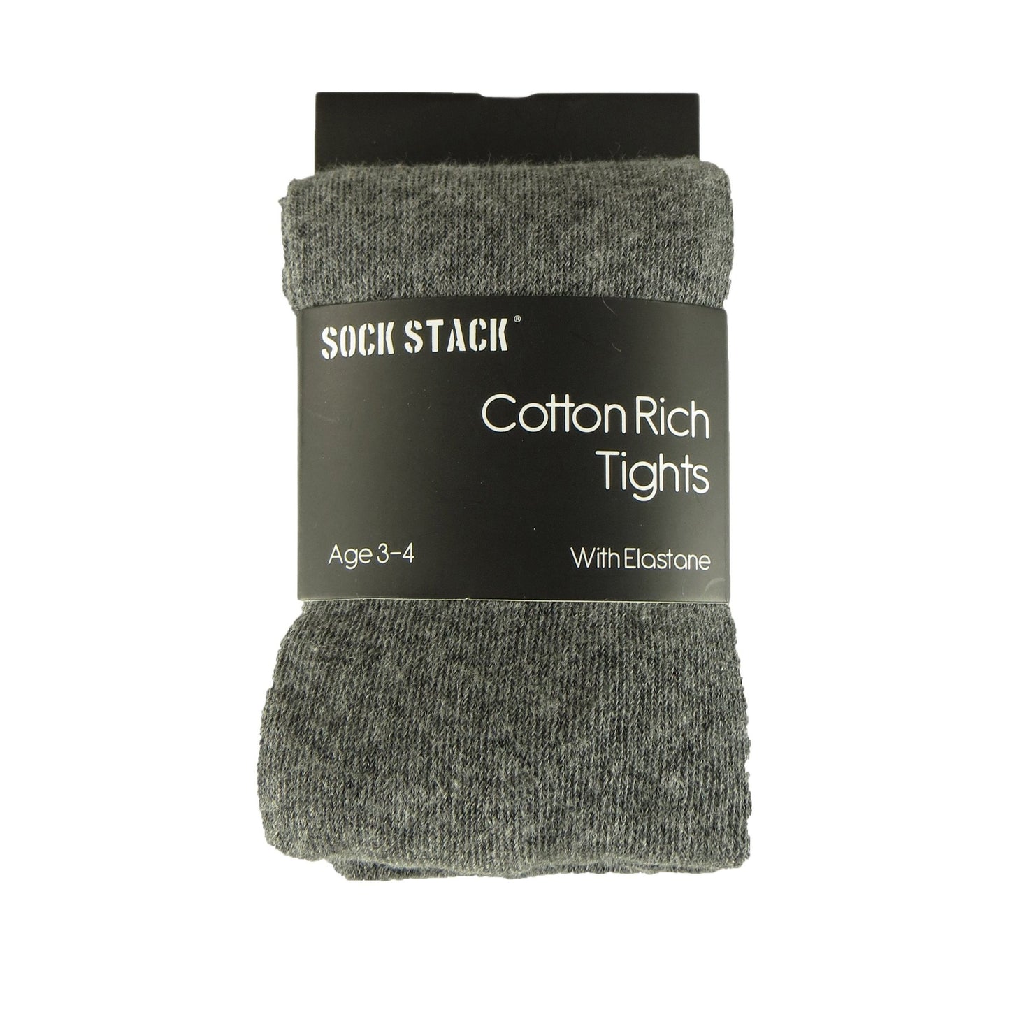 Pack Of 6 Girls Tights, School Uniform Multipack Soft Cotton Rich Winter Tights (3-12 Years)