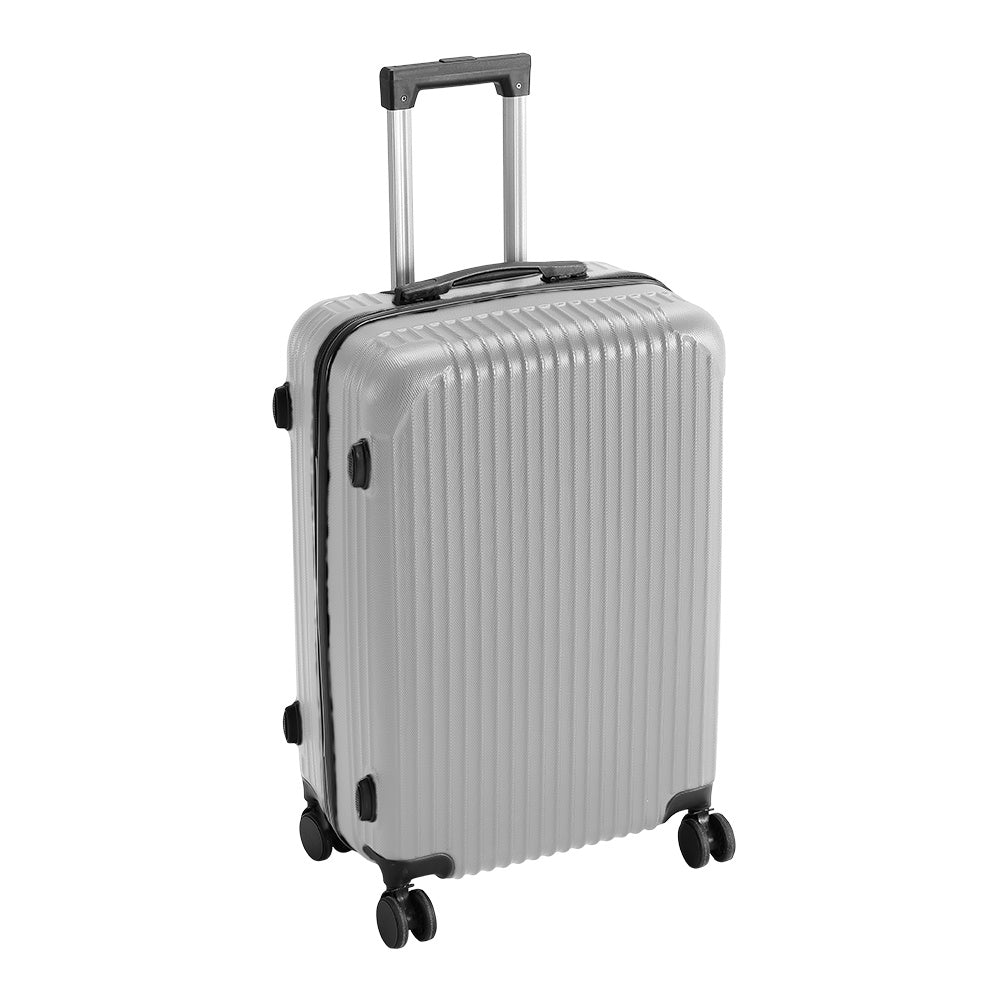20" Suitcase Lightweight 4 Wheel Spinner Hard Shell ABS Luggage Hold Check in Travel Case Cabin Suitcase Carry On Suitcase, Hard Shell Suitcase with 4 Wheels Cabin Luggage Blue B