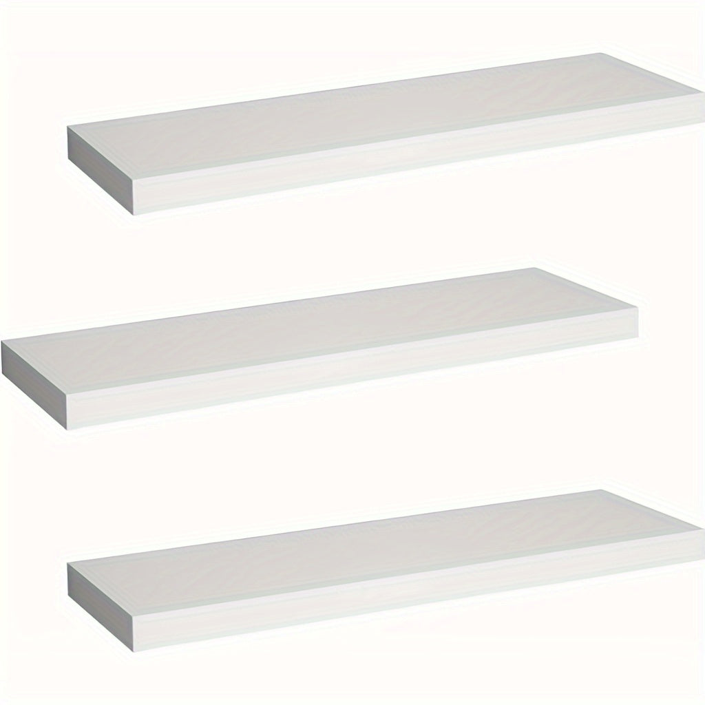 3pcs Wall Shelf Wall Shelf Book Shelf Shelves for Decoration Wall Shelves Made of MDF Wood