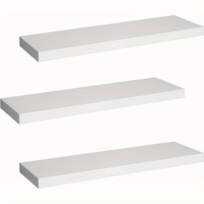 3pcs Wall Shelf Wall Shelf Book Shelf Shelves for Decoration Wall Shelves Made of MDF Wood