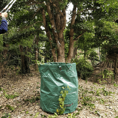 Professional 3pcs Garden Garbage Bags, Vertical Reusable Leaf And Grass Debris Bags, Garden Garbage Bags, Lawn Bags, Heavy-Duty Garden Bags, Compost Bags, Trash Cans, Outdoor Containers, for Loading Fallen Leaves And Garbage.Garbage