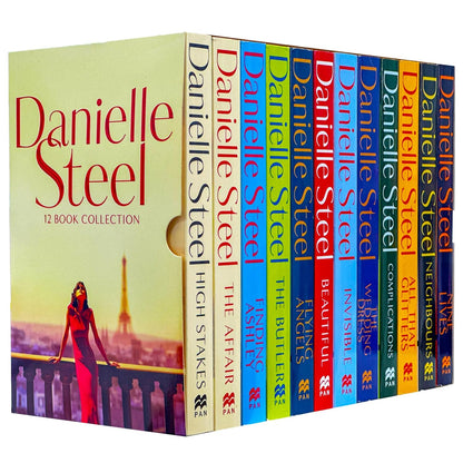 Danielle Steel 12 Book Box Set Collection – Featuring The Wedding Dress, All That Glitters, The Butler & More – Bestselling Romance & Fiction Novel