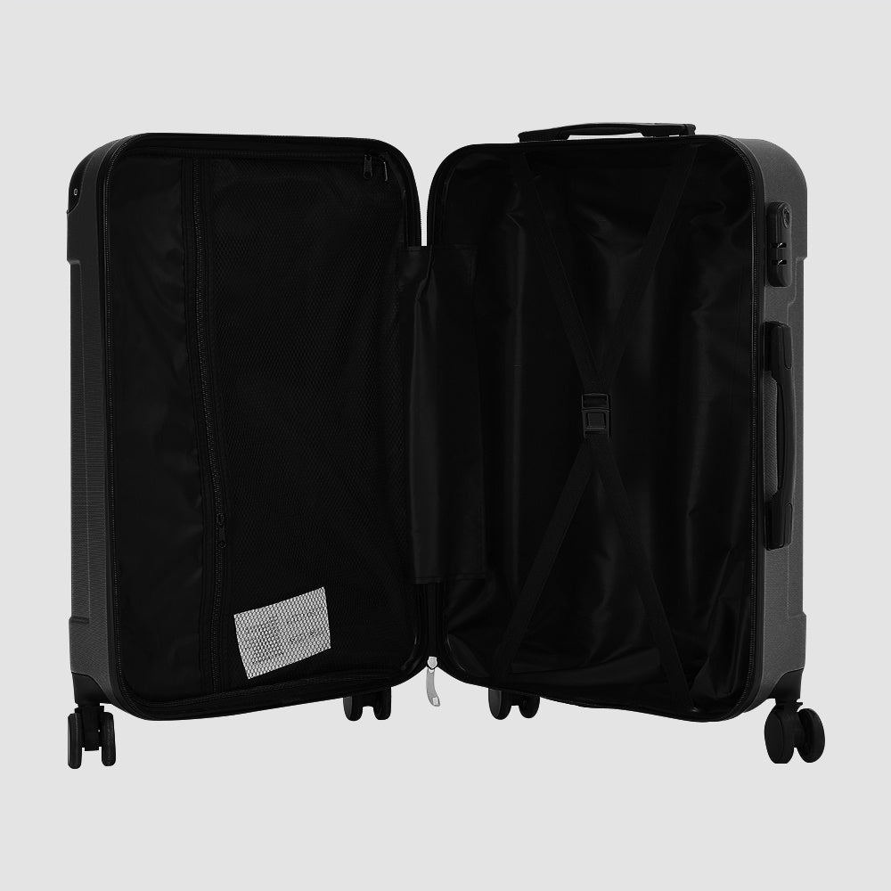 20" Suitcase Lightweight 4 Wheel Spinner Hard Shell ABS Luggage Hold Check in Travel Case Cabin Suitcase Carry On Suitcase, Hard Shell Suitcase with 4 Wheels Cabin Luggage Blue B