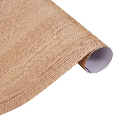 Quality Back Sticky Wall Stickers 61cm x 10M, Self-Adhesive Waterproof Vinyl Flooring Roll, Easy DIY Light Wood Plank Design, Wear-Resistant, Peel and Stick Floor & Wall Paper for Quick Home Renovation, Ideal for Living Room, Kitchen, Bathroom