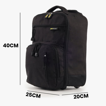 MIG Lightweight Suitcase Travel Bag with Wheels, Ryanair Cabin Bag 40x25x20cm | EasyJet, WIZZ Air Underseat Luggage