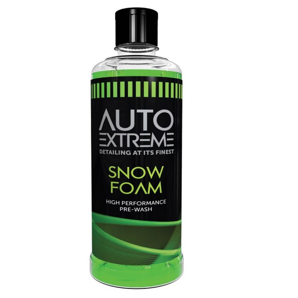 Snow Foam Car Shampoo 2 x 800ml Pre-Wash Liquid Foam Cleaner Thick Cling Foam Scratch-Safe Paintwork Protection Ready to Use for Cars Vans & All Vehicles
