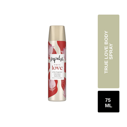 Pack of - 3 Impulse True Love Body Spray 75ml