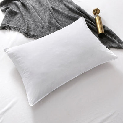 Duck Feather & Down Pillows Fluffy Filled Hotel Quality 100% Soft Luxury Microfiber Pack of 1or 2 & 4 From Local Warehouse