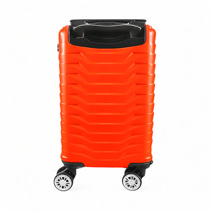 Direct Luggage Underseat Cabin Case 40 x 25 x 20 cm RyanAir Approved Size with Combination Lock and Detachable 360° Wheels T-HC-US-1627