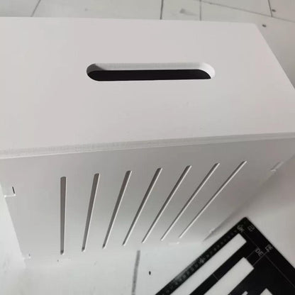 White Toilet Cleaning Product Storage Tidy Box Unit Bathroom UNIT TIDY Case Holder