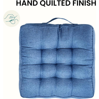 Chair Cushions Tufted Garden Kitchen Chair Cushion with Handle Strap Comfortable Chair Pads for Dining Room Kitchen
