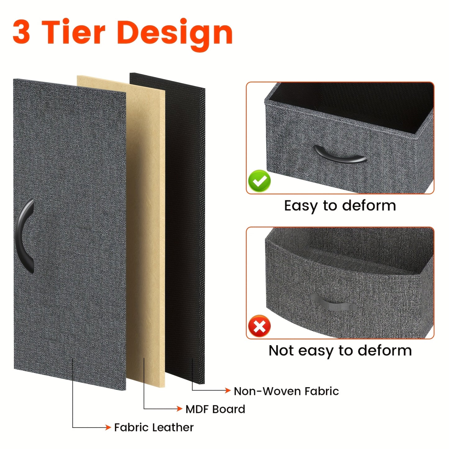 2 Drawers Bedside Table, Small Nightstand For Bedroom, Chest Of Drawers Bedroom, Storage Drawers For Living Room, Hallway