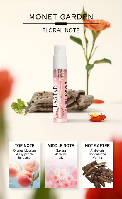 LASTAR Perfume Gift Set, Featuring 8 Pocket Perfumes of Each, a Collection of Fresh And Fragrant Long-Lasting Scents for Women, with a Variety of Woody, Fruity, And Floral Aromas, an Essential Item for Home And Outings