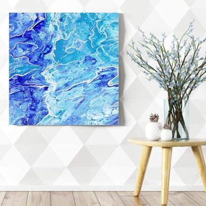 10pcs 20x20cm Blank Artist Canvas Art Board Plain Painting Stretched Framed for Painting Enthusiast