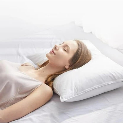 Duck Feather & Down Pillows Fluffy Filled Hotel Quality 100% Soft Luxury Microfiber Pack of 1or 2 & 4 From Local Warehouse