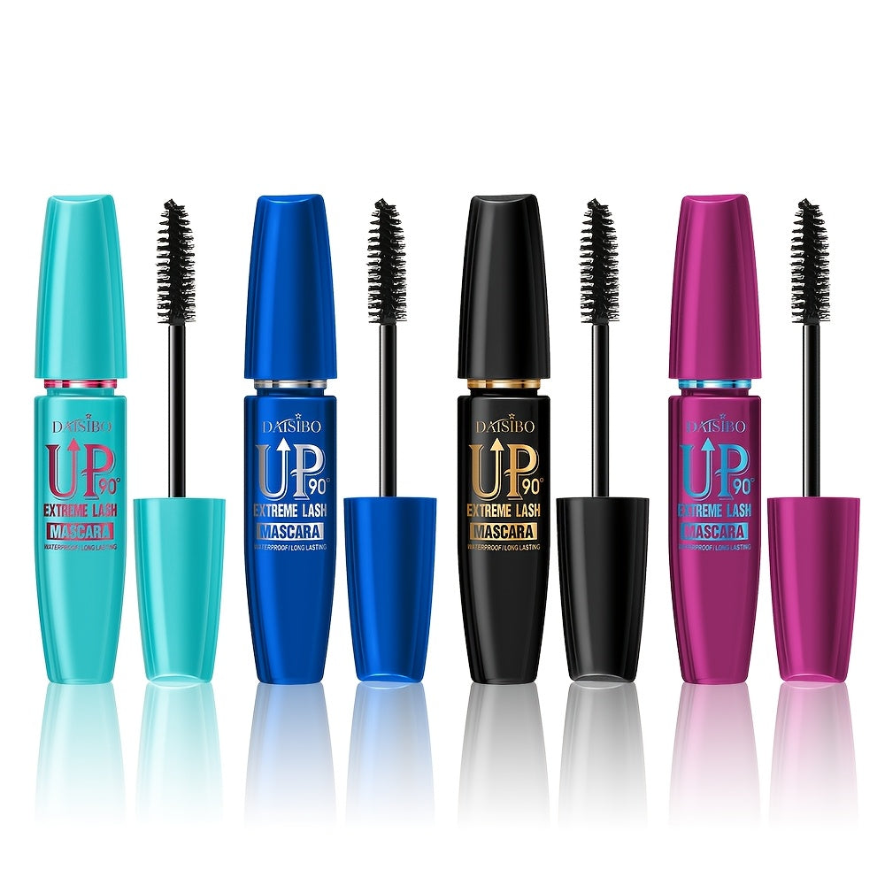 4pcs Set-4D Mascara Waterproof Curling Thickening Lengthening Thickening Long-Lasting Makeup Beginner