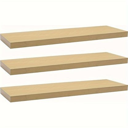 3pcs Wall Shelf Wall Shelf Book Shelf Shelves for Decoration Wall Shelves Made of MDF Wood